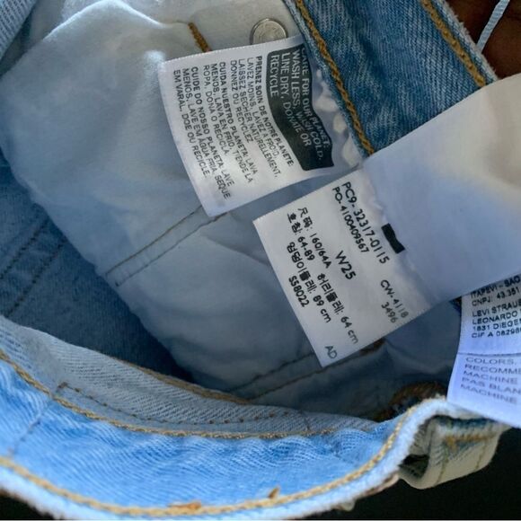 LEVIS 501 SHORTS - Picture 11 of 13